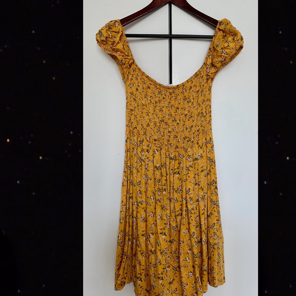 American Eagle ‘Don’t Ask Why’ Yellow Dress